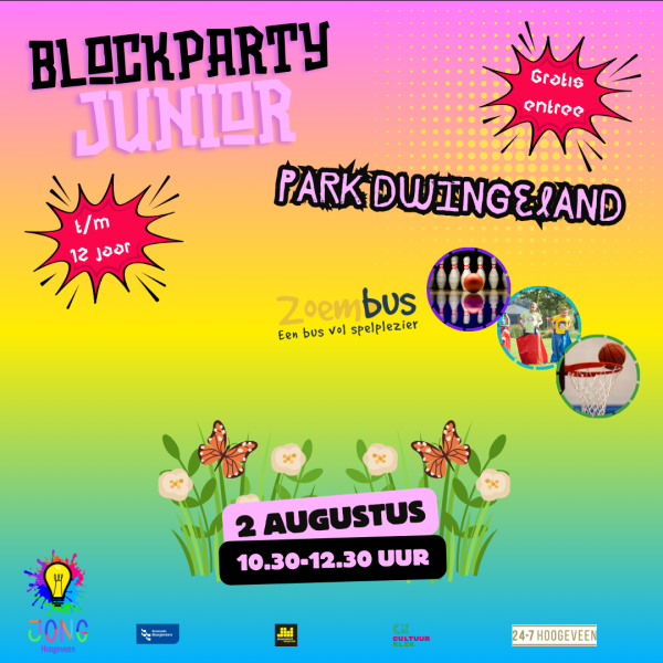 Blockparty Junior Playground Park Dwingeland