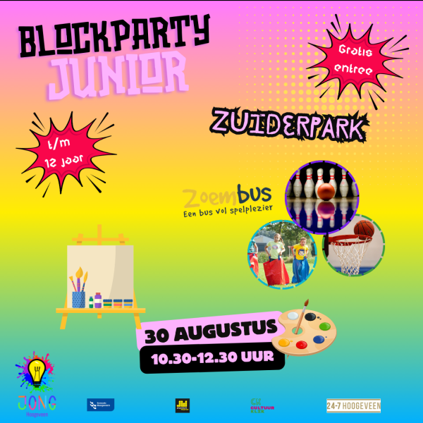 Blockparty Junior Zuiderpark