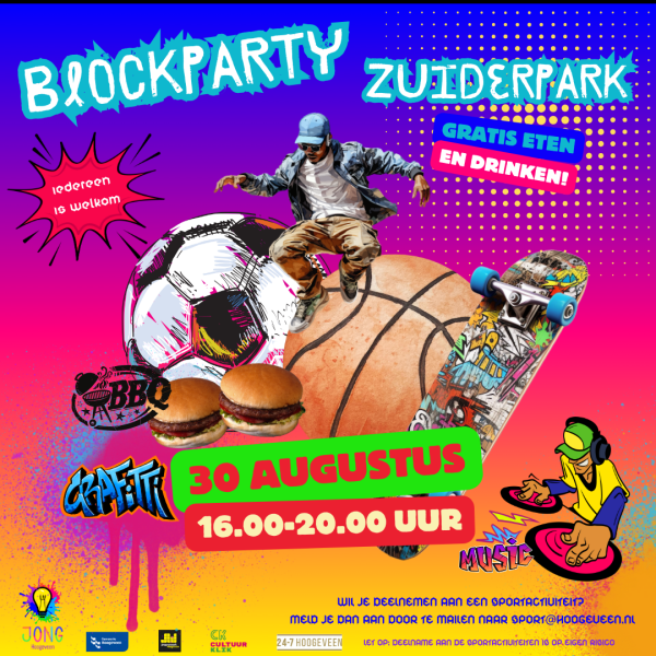 Blockparty Zuiderpark